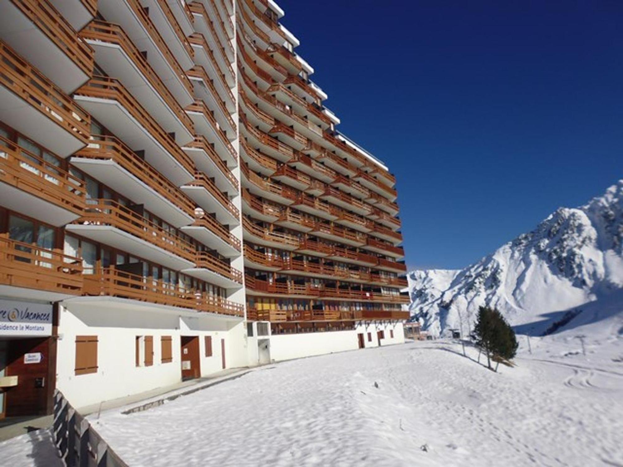 Appart 6 Personnes, 1 Chambre, Pied Pistes, Balcon Sud, La Mongie - Fr-1-404-60 Luaran gambar